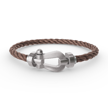 [Rose Jewellery]FORCE LARGE HORSESHOE NO DIAMOND BRACELET SILVER