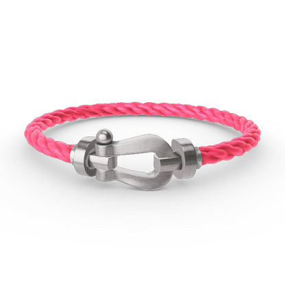 [Rose Jewellery]FORCE LARGE HORSESHOE NO DIAMOND BRACELET SILVER