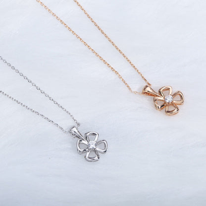 [Rose Jewellery]FIOREVER NECKLACE DIAMOND CENTER