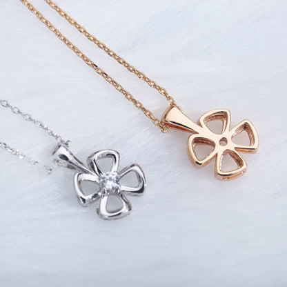 [Rose Jewellery]FIOREVER NECKLACE DIAMOND CENTER