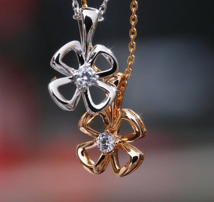 [Rose Jewellery]FIOREVER NECKLACE DIAMOND CENTER