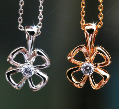 [Rose Jewellery]FIOREVER NECKLACE DIAMOND CENTER