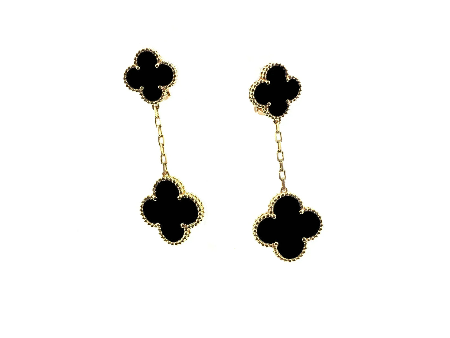 [Rose Jewellery]CLOVER 2 MOTIFS  EARRINGS (MULTIPLE CHOICESC