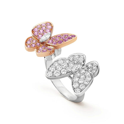 [Rose Jewellery]TWIN BUTTERFLY DIAMOND RING