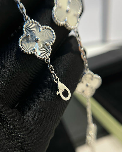 [Rose Jewellery]CLOVER SILVER 5 MOTIFS BRACELET