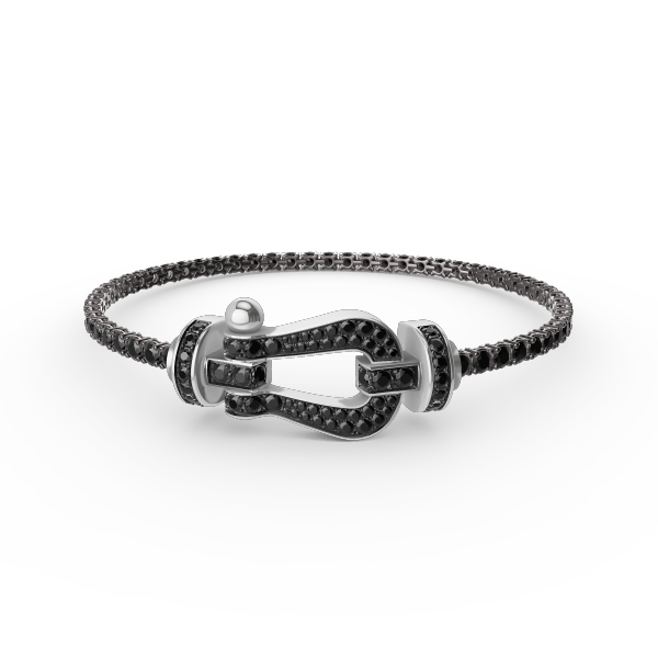 [Rose Jewellery]FORCE  LARGE HORSESHOE FULL DIAMOND TENNIS BRACELET